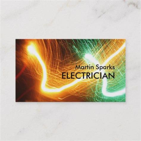 Electrician Business Cards Templates Free Printable Word Searches