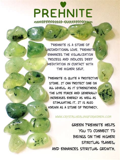 Prehnite The Stone Of Prophecy Visualization And Unconditional Love