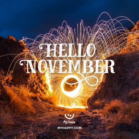 Hello November Make This The Month To Fall In Love With Your Life