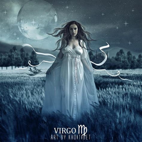 Free Download Virgo Zodiac By Khoitibet On 900x900 For Your Desktop