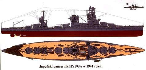 Acorazdo Imperial Japones Hyuga Armada Imperial Japonesa Barcos Y Armada