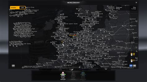 Mapa Conexões V128 The Big Map Ets2 Mods Euro Truck Simulator 2