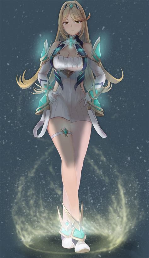 Mythra Xenoblade Chronicles And 1 More Drawn By Sailsail Away