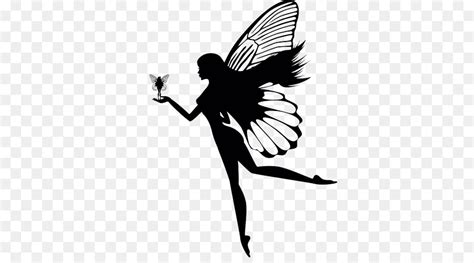 Fairy Silhouette Clip Art Sitting Clipart Png Download 541774