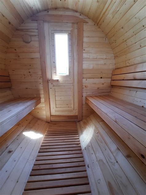 sudová finská sauna 2 4 m finská sudová sauna