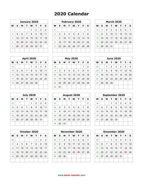 Free printable lined monthly calendar. Free Vertical Calendar 2020 | Calendar Printables Free ...