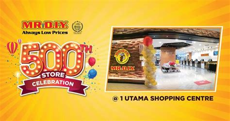 If you have the time, you should really try it! MR DIY 500th Store Celebration Promotion at 1 Utama (20 ...