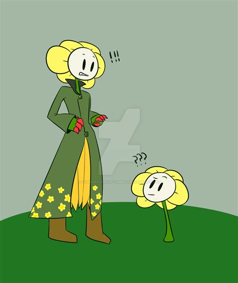 Flowey Meets Flowey By Some Guy From Tumblr On Deviantart