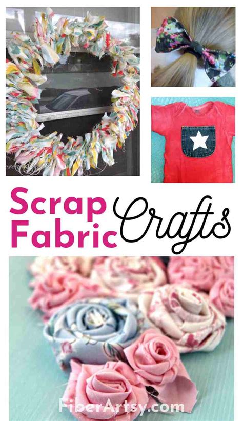 17 Fun Fabric Scraps Craft Projects