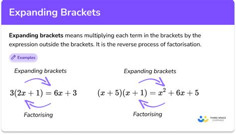 Expanding Brackets Gcse Maths Lesson Examples And Worksheet Free