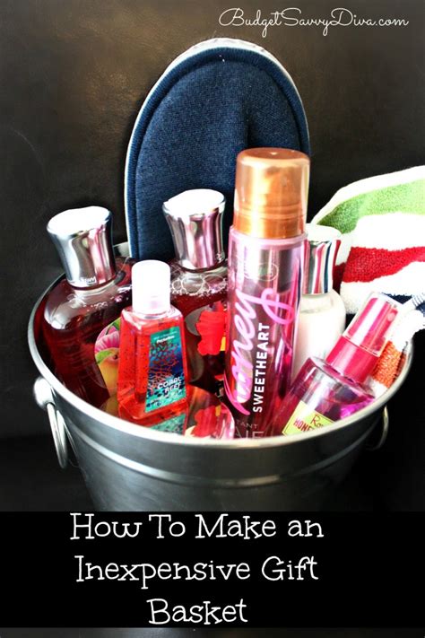 These gifts take a variety of forms including a turkey, a ham, a gift basket, or a coupon to purchase a turkey or a ham at a local grocery store. How to Make an Inexpensive Gift Basket | Budget Savvy Diva