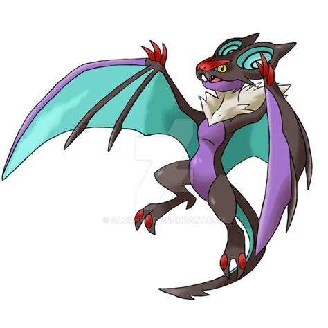 Bruyverne Noivern By Alounea On Deviantart Pokemon Dragon Dragon