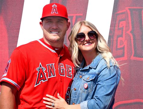 Photos Meet The Private Wife Of Mlb Star Mike Trout The Spun