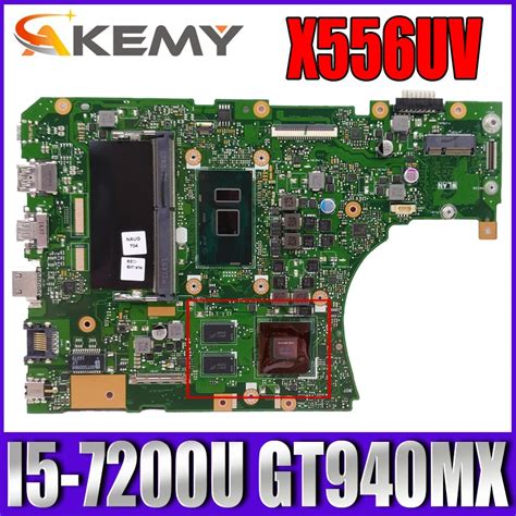 Akemy X556uv Laptop Motherboard For Asus X556uqk X556ub X556uq X556uj
