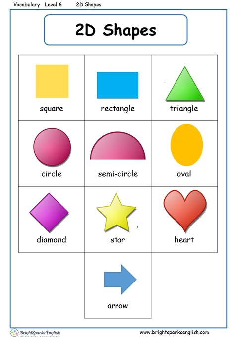 2d Shapes Worksheet Answers And Questions Printable Worksheets And 2d
