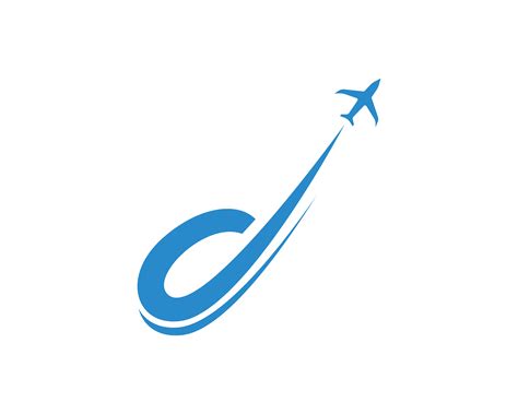 Airplane Fly Logo And Symbols Vector Template 623897 Vector Art At Vecteezy