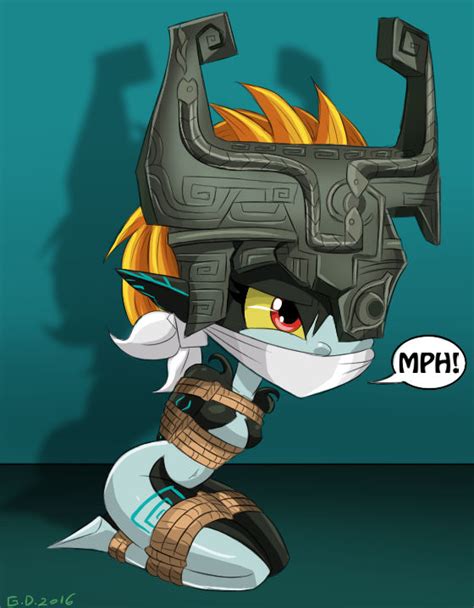 Midna Bound And Gagged Commission By Gaggeddude32 On Deviantart