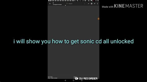 Android Sonic Cd Apkobb Youtube