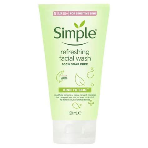 Simple Refreshing Facial Wash 150ml Skin Store Pakistan