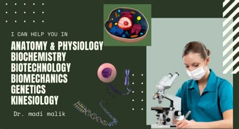Be Your Tutor For Anatomy Biochemistry Physiology By Drmadimalik786