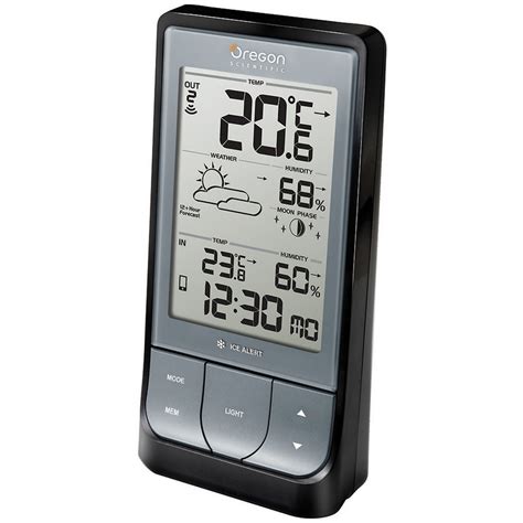 Oregon Scientific Wireless Stazione Meteo Weather Home Bluetooth Bar Hg