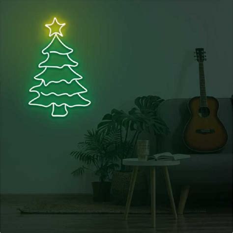 Christmas Tree Neon Light Sui Generis Neon Neon Sign