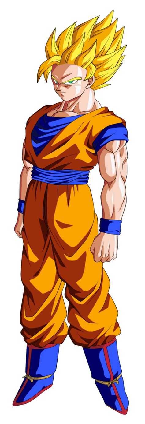 Every dragon ball fan remembers watching goku transform into a super saiyan for the first time. Image - Super Saiyan 2 Goku Dragon Ball Z.png | Fictional ...