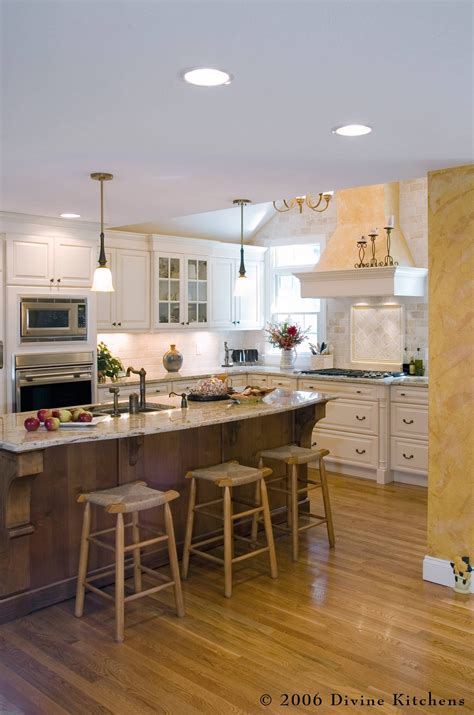 But different ceiling types are best suited to the specific height of a room and the architectural style of the house. design dilemma: different ceiling heights | Kitchen design ...
