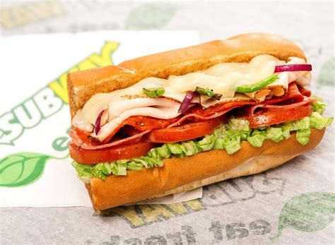 Every Subway Sandwich—ranked For Nutrition