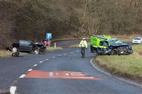 Dramatic images show moment victims of horror Aberdeenshire car crash