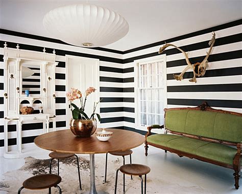 Horizontal Stripes Make A Room Seem Larger Decoist