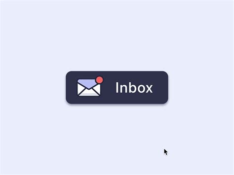 Unread Mails Inbox Animation By Christopher Dsouza On Dribbble