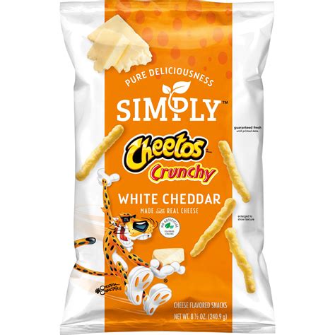 Cheetos Simply Crunchy White Cheddar Cheese Flavored Snacks Oz Hot Sex Picture
