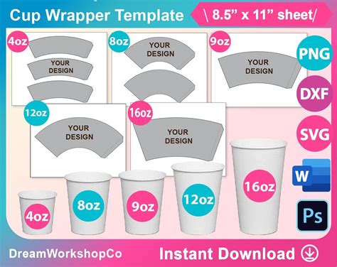 It Is Blank Template Perfect For Creating Your Own Personalized Objects