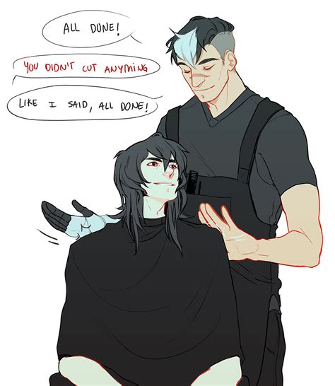 After finally getting his black bayard, shiro was able to activate one of the hidden powers of the black lion. Voltron Shiro Hair Stylist 1/3 | Voltron, Shiro, Voltron ...