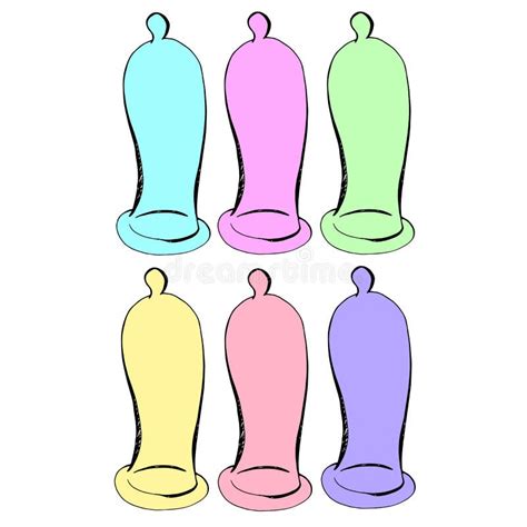 latex condom realistic vector illustration contraceptive method stock vector illustration of