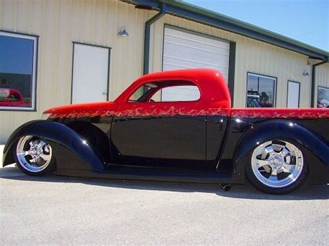 1937 Ford Oze Pickup Streetrod Show Winner Over The Top Big Block