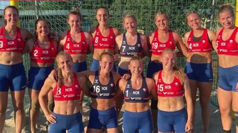 Norway S Beach Handball Team Wins Fight Over Sexist Uniform Rules