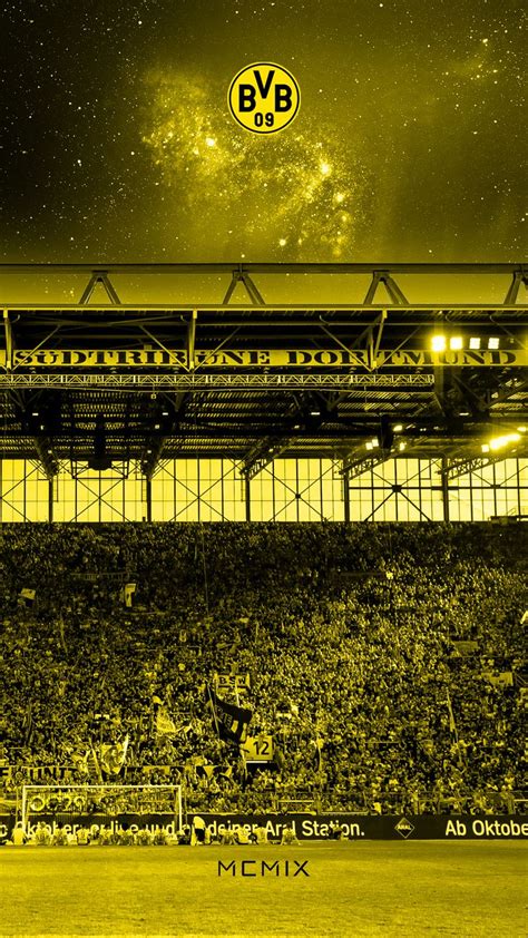 This unique fanbase is part of what makes borussia dortmund strong. Borussia Dortmund BVB Yellow Wall Wallpaper Lock Screen ...