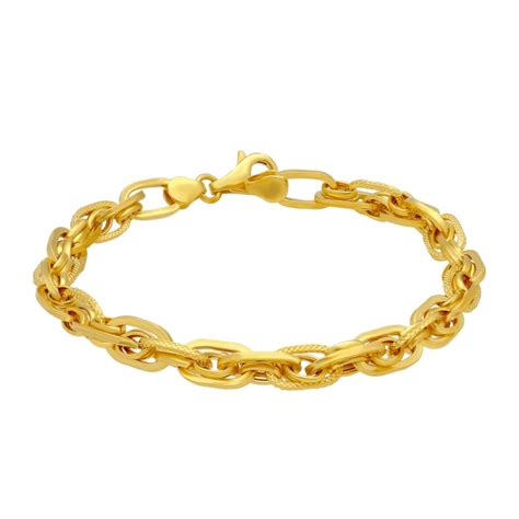 Latest Gold Bracelet Designs For Men With Price BISGold Com
