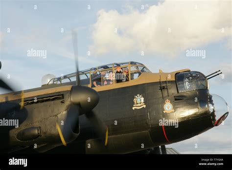 Avro Lancaster Ww2 Heavy Bomber Stock Photo Alamy