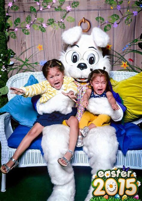 47 Photos Of Kids Who Were Not Impressed With The Easter Bunny
