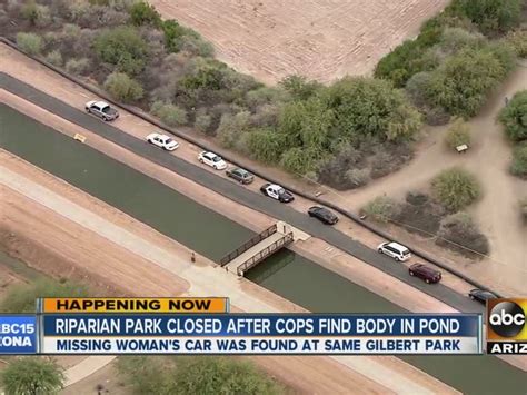 Pd Missing Gilbert Woman Found In Lake