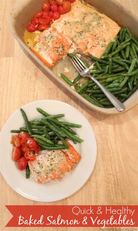 Pesto makes a great sauce for pastas and hors'doerves. Quick & Healthy Recipe: One Pan Baked Salmon & Vegetables