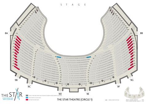 Star Theatre Singapore Seating Map