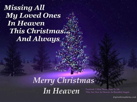 Merry Christmas In Heaven Quotes Quotesgram