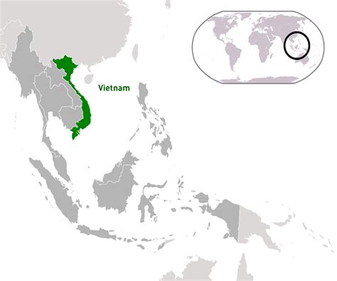 Vietnam Map And Vietnam Satellite Images