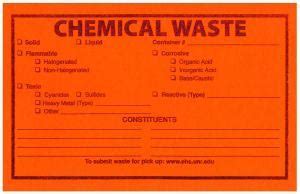 Waste Handling Quick Reference Environmental Health Safety