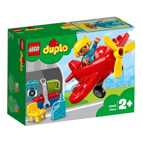 10908 Lego Duplo Plane Aeroplane Toy 12 Pieces Age 2 New Release For