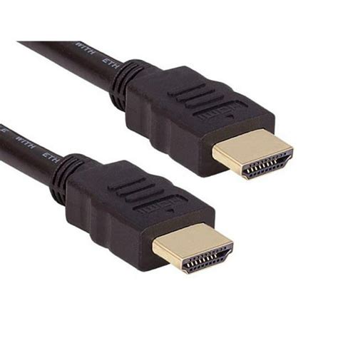 25 Ft Standard Hdmi Cable With Ethernet 28 Awg Black